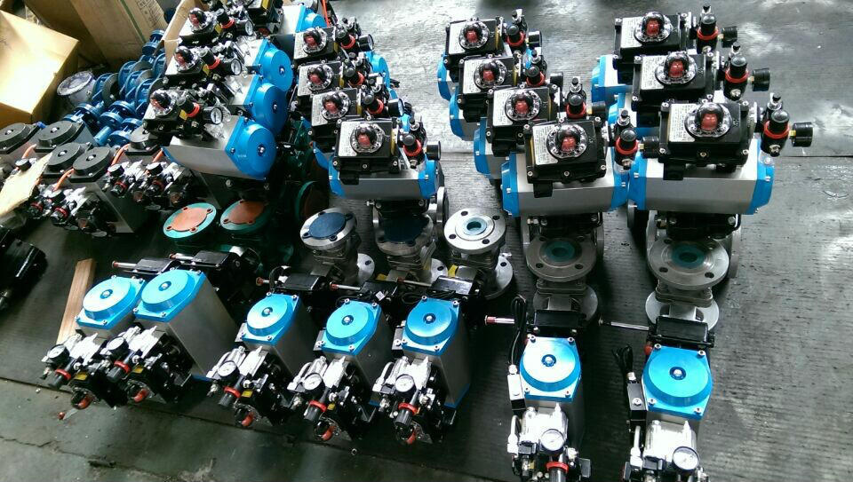 气动三片式球阀 气动螺纹球阀 气动球阀 气动阀