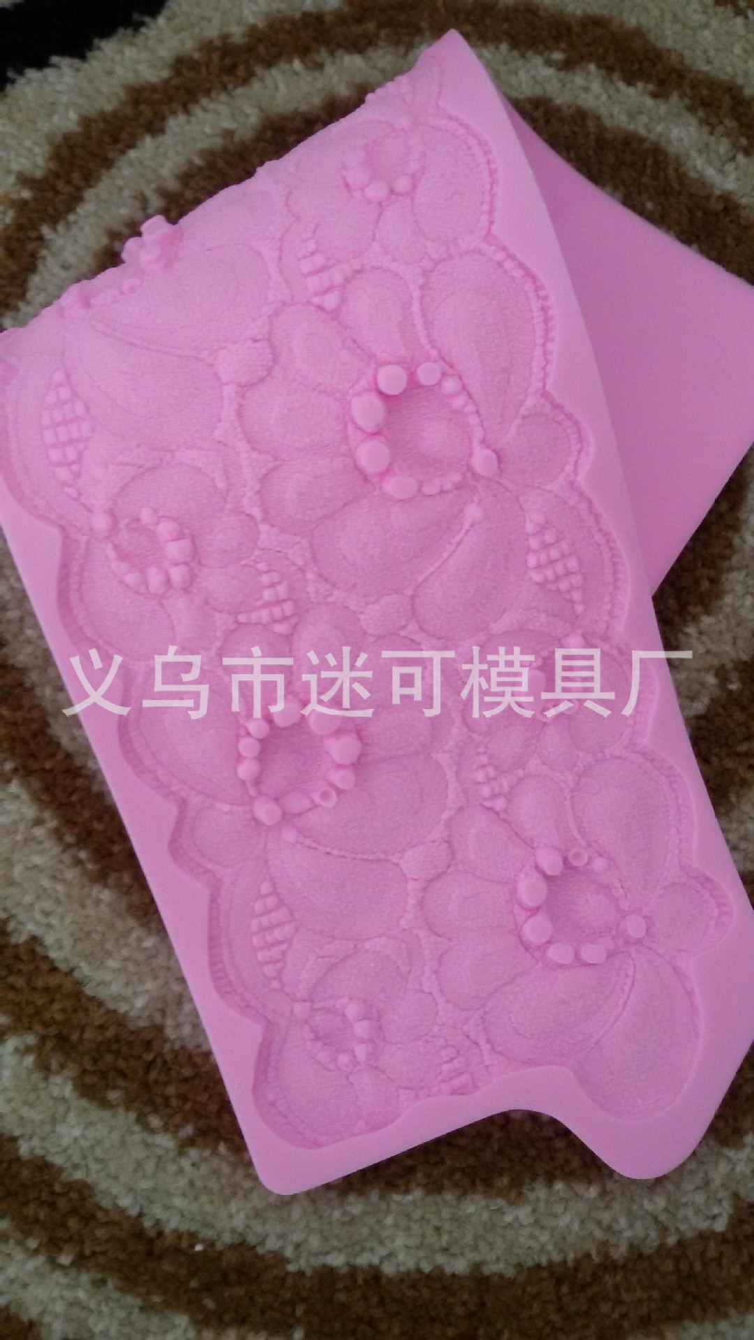 Pastelería hornear fondant herramienta pastel encaje artesanal jabón molde 196