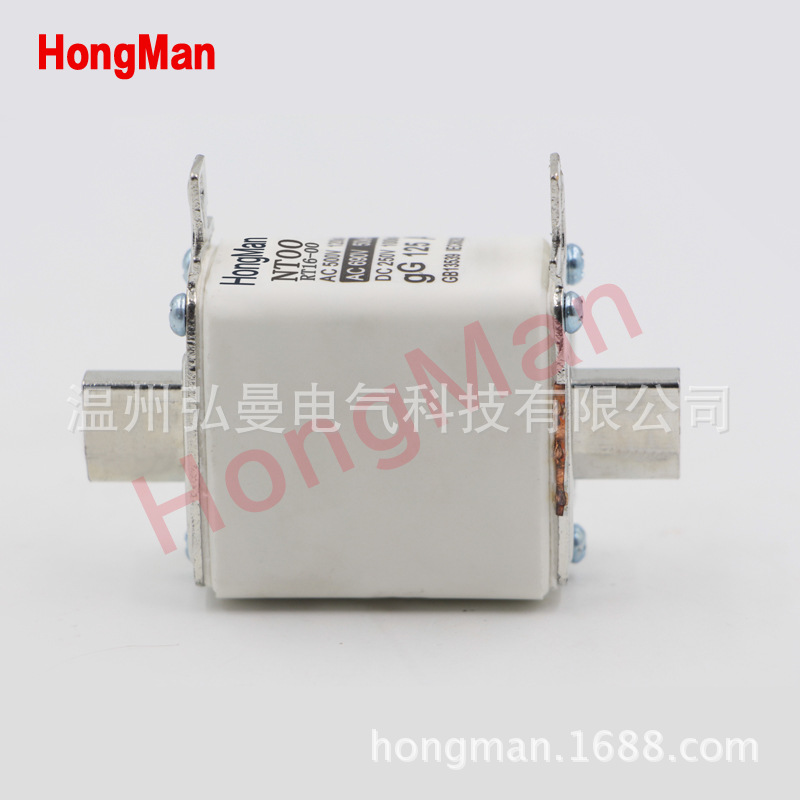 RT系列型号HMNT00（RT16—00）方管刀型低压熔断器熔断体