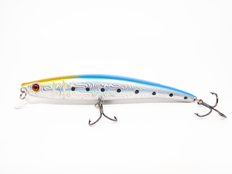 Sinking Minnow Fishing Lures Hard Plastic Baits Bass Trout Fresh Water Fishing Lure