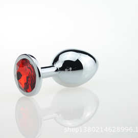 （中号）不锈钢肛塞 批发 金属后庭栓肛栓成人情趣同志用品
