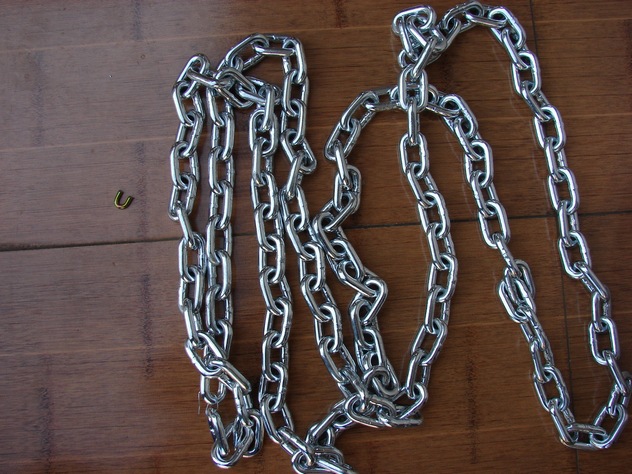 镀锌链条 护栏链条DIN766 护栏连接件 厂家直销