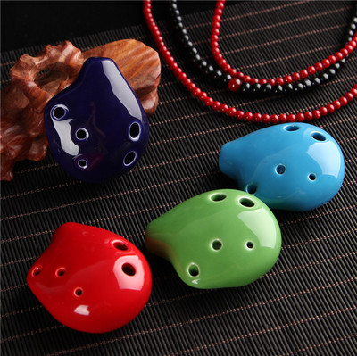 6 Hole flute 6 a treble ocarina Wholesale 6 Mini ocarina Small pendant Ocarina Supplying!