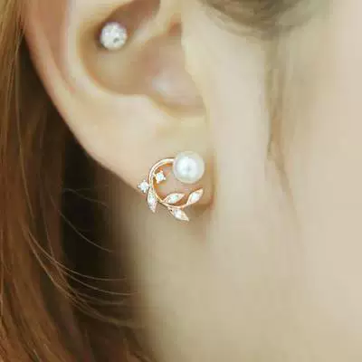 Серебряные серьги, модные кристаллы, бусины из жемчуга, аксессуар, проба 925, корейский стиль