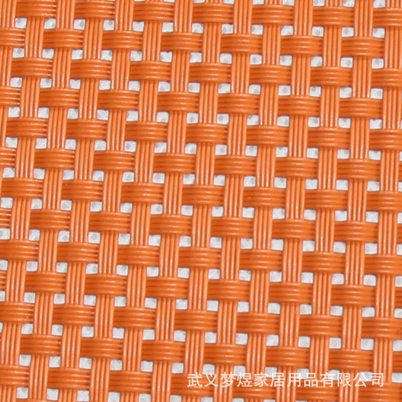 厂家直销4*4    外贸出口混纺编织网布pvc特斯林
