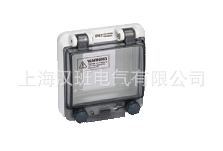 HB-4B/空开开关保护面板 4位回路断路器面板户外透视窗口保护窗罩