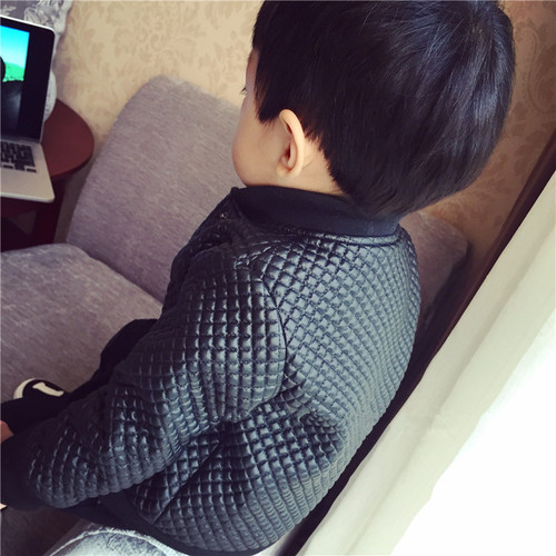 Children's clothing, children's autumn and winter new round neck leather jacket, baby PU leather jacket, boy jacket, factory direct sale, dropshipping