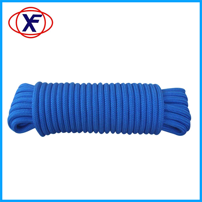 编织绳加工 高质大力马涤纶编织绳 耐磨清洗三股编织绳救生绳