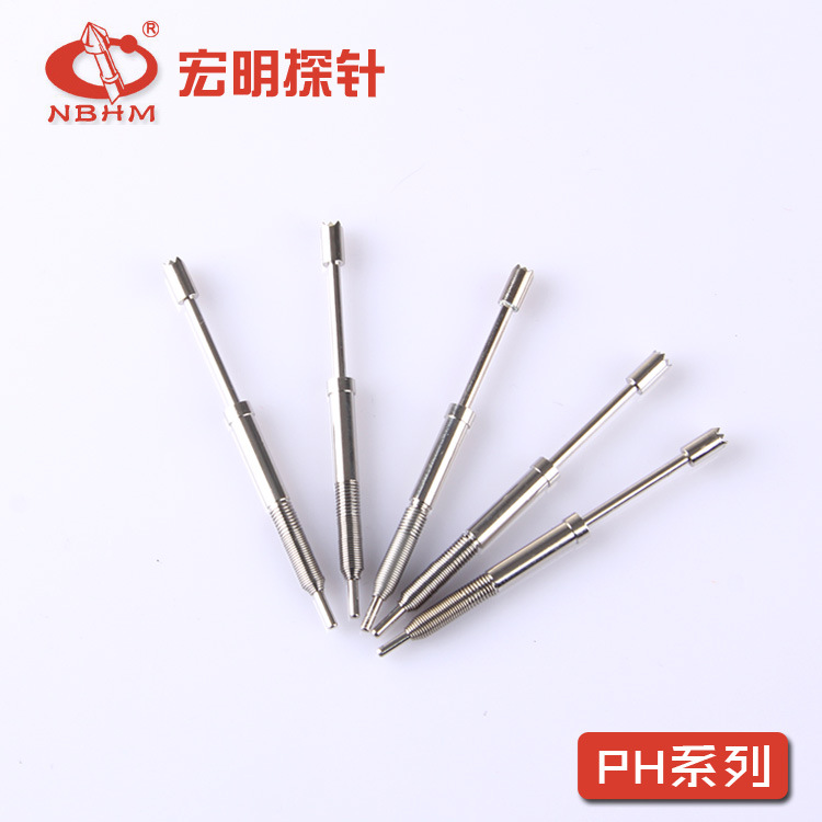 厂家专业生产可定制测试探针 螺纹测试针 高精密探视针  