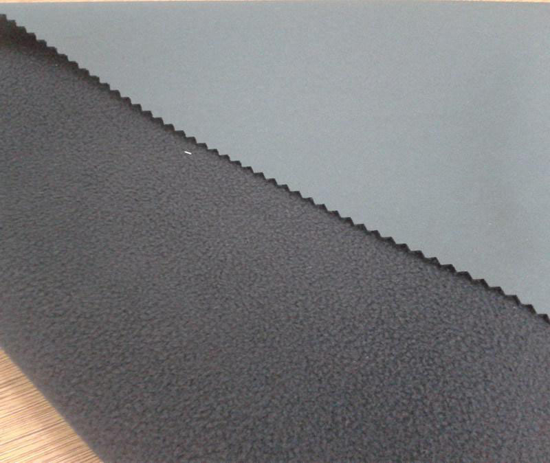 四面弹摇粒绒复合面料/透气透湿四面弹/透气透湿摇粒绒复合面料