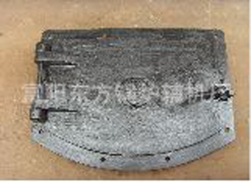 厂家直销 430*630手烧炉门锅炉配件 手烧斜炉门 手轮圆形炉门加工