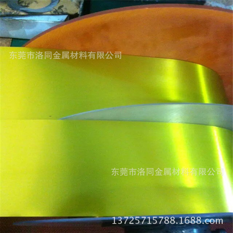 生产制造各种白铜异型材-眼睛配件、钥匙胚BZn15-20-1.5镍铅白铜