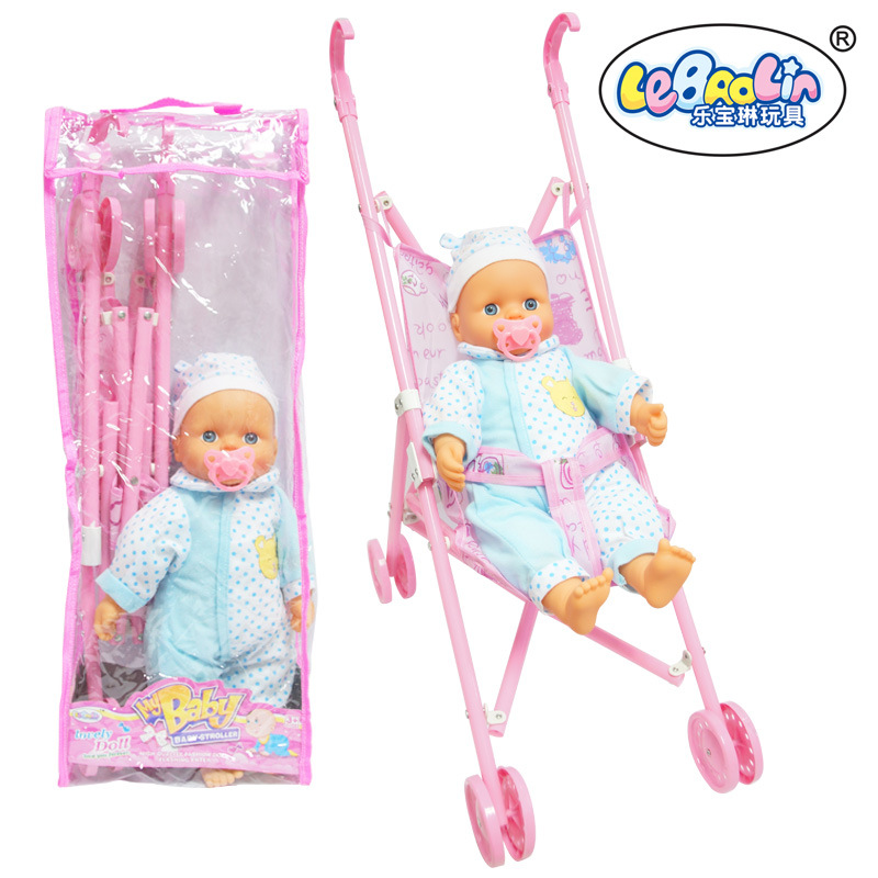 Puzzle infantil en casa carro de mano habla muñeca con tetas AT8659AD