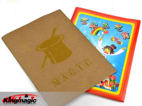 G0732 paper bag flower box small King Magic magic props manufacturer toys wholesale stage carton