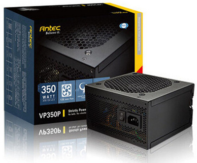 Antec/安钛克 VP350P 额定350W 高性价比静音台式机电源 正品工包