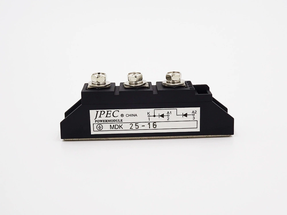 MDK25-16 MDK25A1600V Поворотный диодный мостовый модуль Shanghai Qiyi JPEC