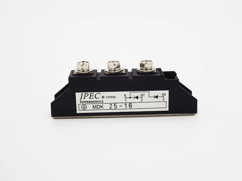 MDK25-16 MDK25A1600V Поворотный диодный мостовый модуль Shanghai Qiyi JPEC