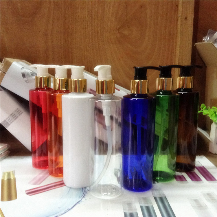 250ml平肩按压精华乳液分装瓶 洗衣液瓶 化妆品空瓶子