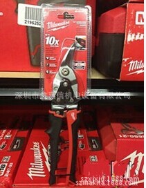 批发美国米沃奇Milwaukee 航空斜口金属剪刀（左）48-22-4010