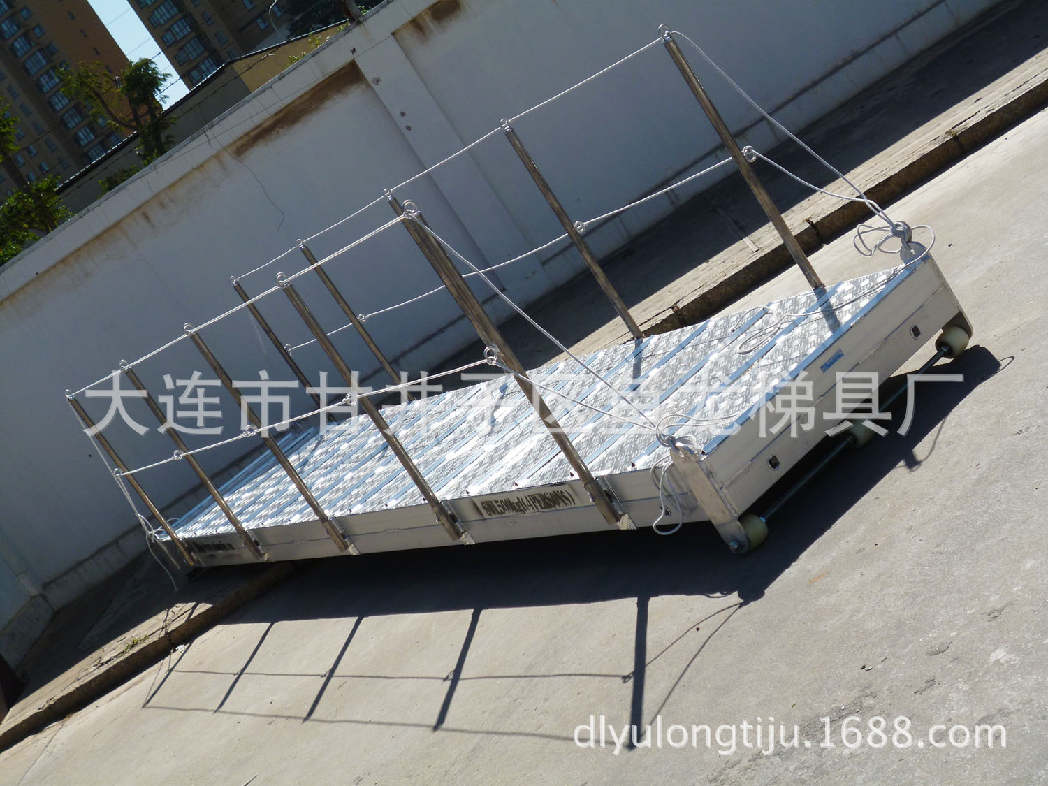 厂家供应 铝合金加强型登船梯 铝制岸梯 船舷梯 登船梯批发