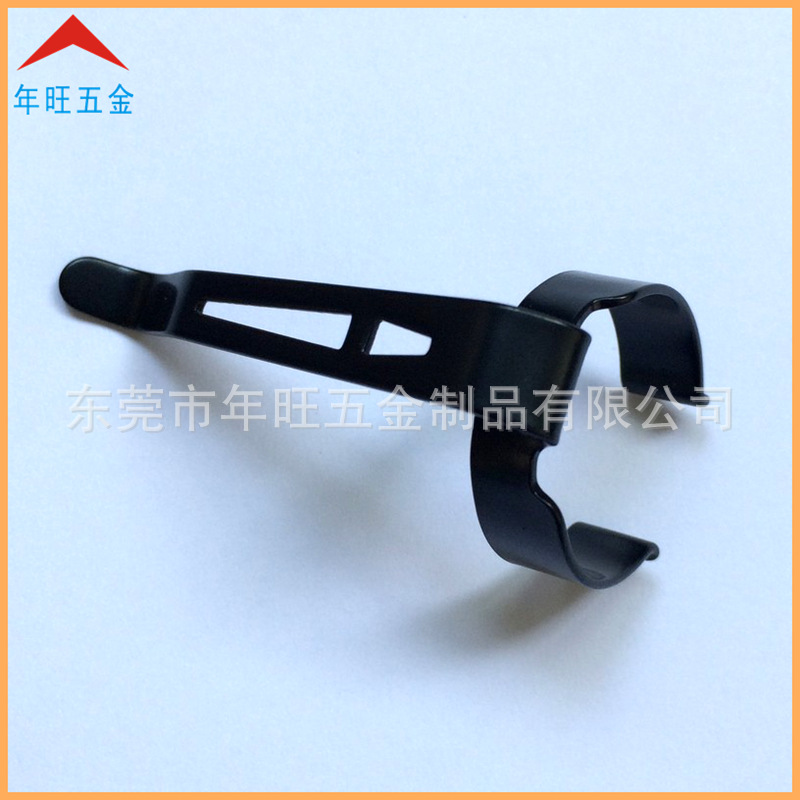 手电筒不锈钢抱夹 夹扣 笔夹 (9)