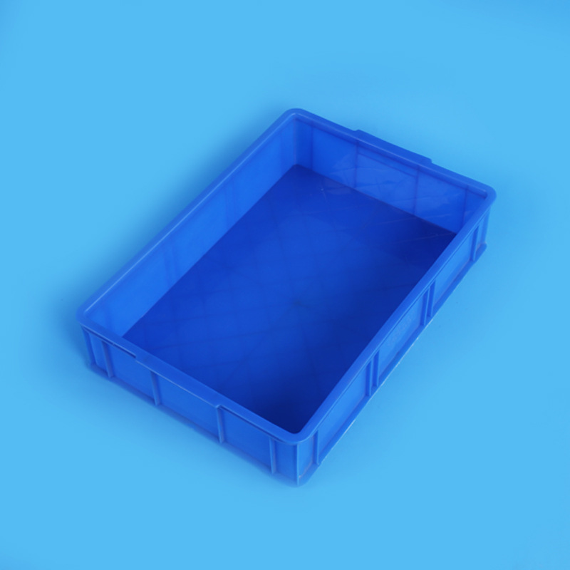 加厚长方形食品酒水周转托盘收纳筐塑料箱面包箱储物加厚耐用