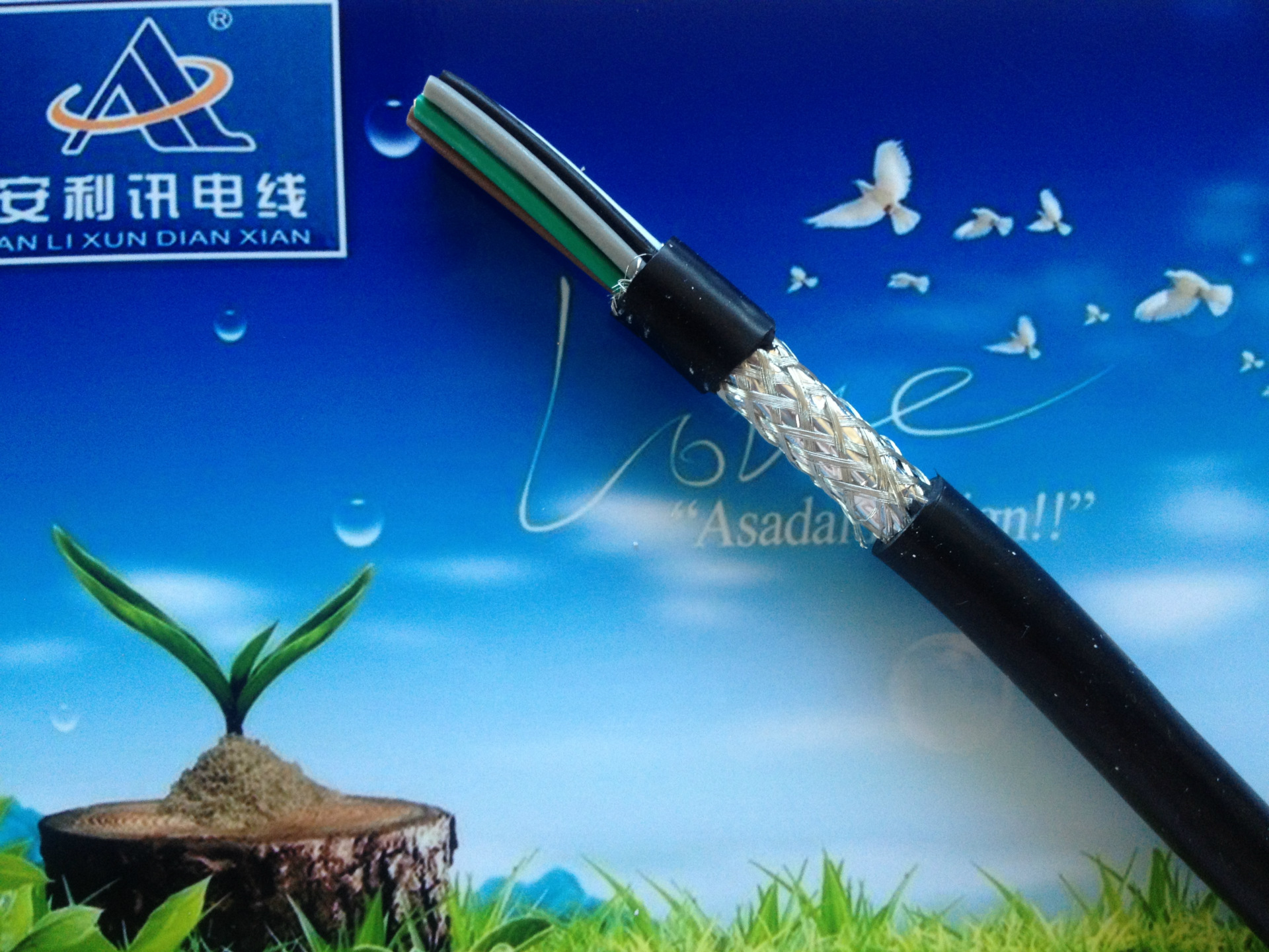 安利讯厂家直销供应优质RVVP12*0.3mm2信号电缆