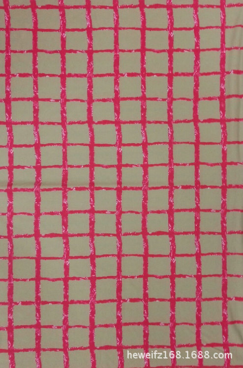 转移印花厂F8351 供应花型加工印花可印雪纺 涤棉 针织等服装面料