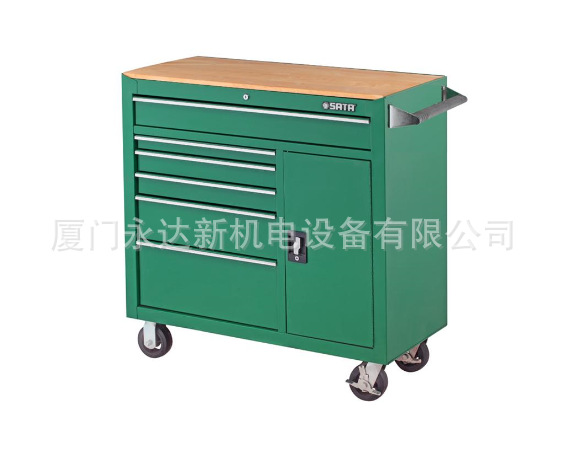 总代理批发销售SATA世达8抽屉柜形工具车95109