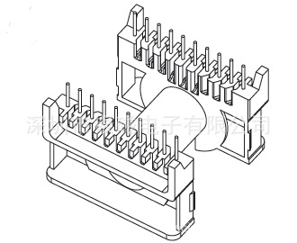 ETD/EC49 YC-ETD-4902骨架，BOBBIN,厂家供应，变压器骨架