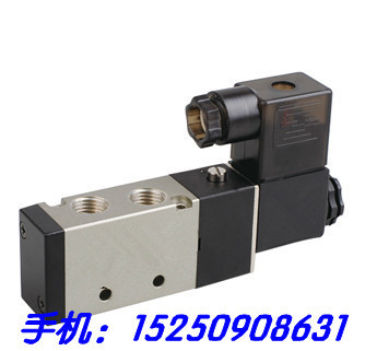 两位五通不锈钢电磁阀 不锈钢电磁阀4V210-08 4V410-15 4V310-10