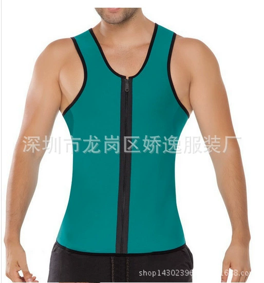 Новый неопрен Ultra Sweat спортивное корректирующее белье для фитнеса, быстро впитывающее влагу, мужской резиновый корсет