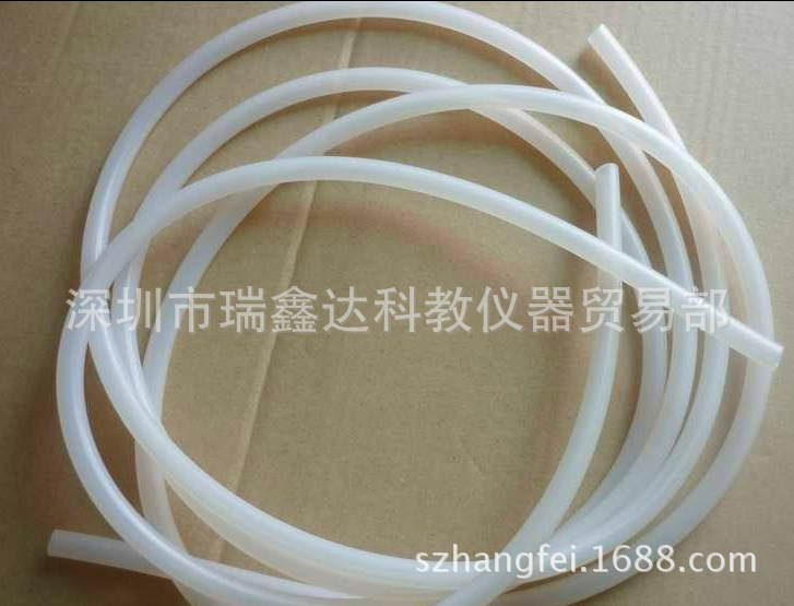 硅胶管6*9mm 乳白色胶管 半透明硅胶管 连接用胶管