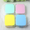 Wholesale new DIY Smooth US-pupil Box pinkycolor partner Care Box Contact lens case