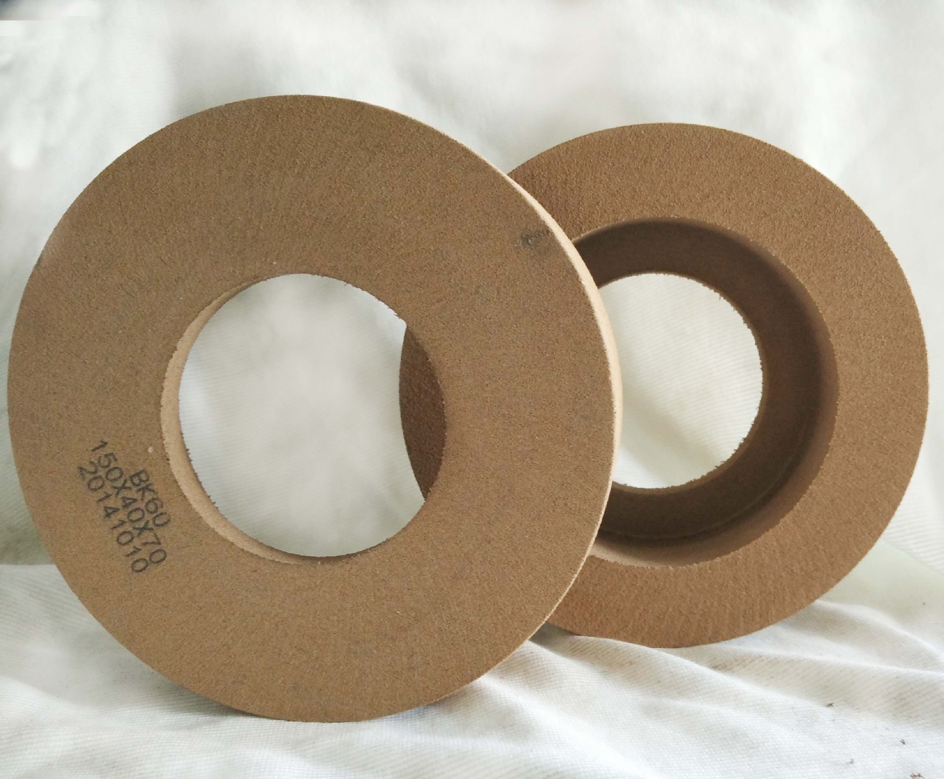 高档BK抛光轮直双边机用玻璃150*40*70专业级氮化硼材质砂轮