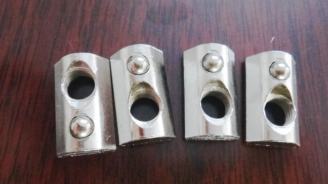 M4-20弹性螺母块20系列弹性螺母块 m5-20铝型材弹性螺母弹珠螺母