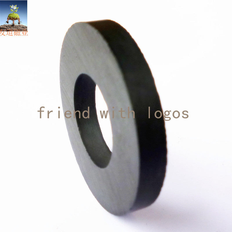 厂家现货 普磁 环形50*25*8磁环 磁铁 黑磁 铁氧体 欢迎合作订购