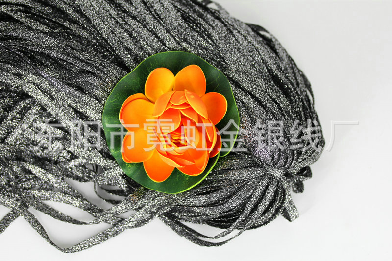 Boutique recomienda cuerda de brillo resistente al desgaste de alta calidad con cuerda de brillo de doble capa con cuerda de brillo colorido