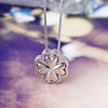 Necklace, fashionable accessory, 2016 years, four-leaf clover