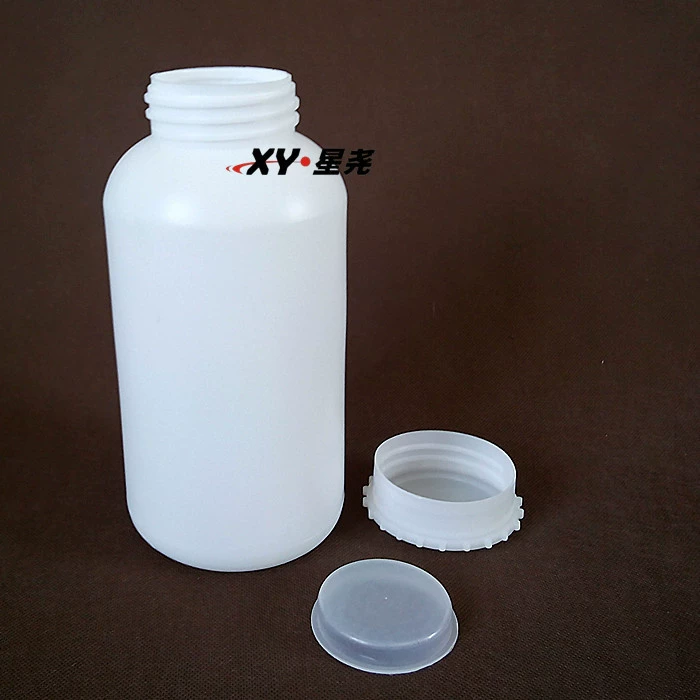 1200 мл крышка шестерни с внутренней крышкой пластиковая большая горловина бутылка с реагентом высокой плотности Бутылка для образцов HDPE химический барабан