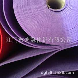 4MM厚型彩色戟绒手工diy毛毡布针刺无纺布10元/码厂家直销