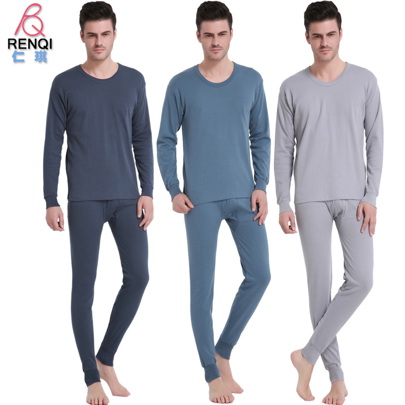 01 남자 드로우 스트립 중간 회색 라운드 넥