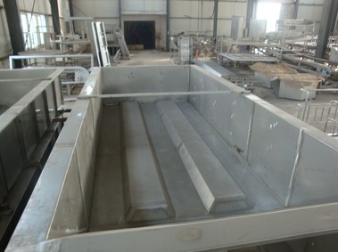 生猪运河烫池,肉猪欧式运河式烫池,毛猪运河浸烫池