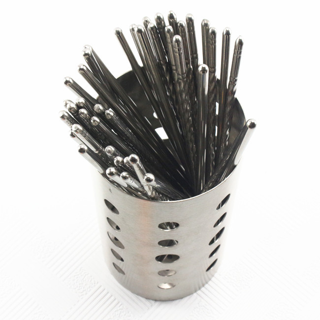 Chopstick tableware Storage box Chopsticks cage Stainless steel chopsticks Kitchenware Shelf