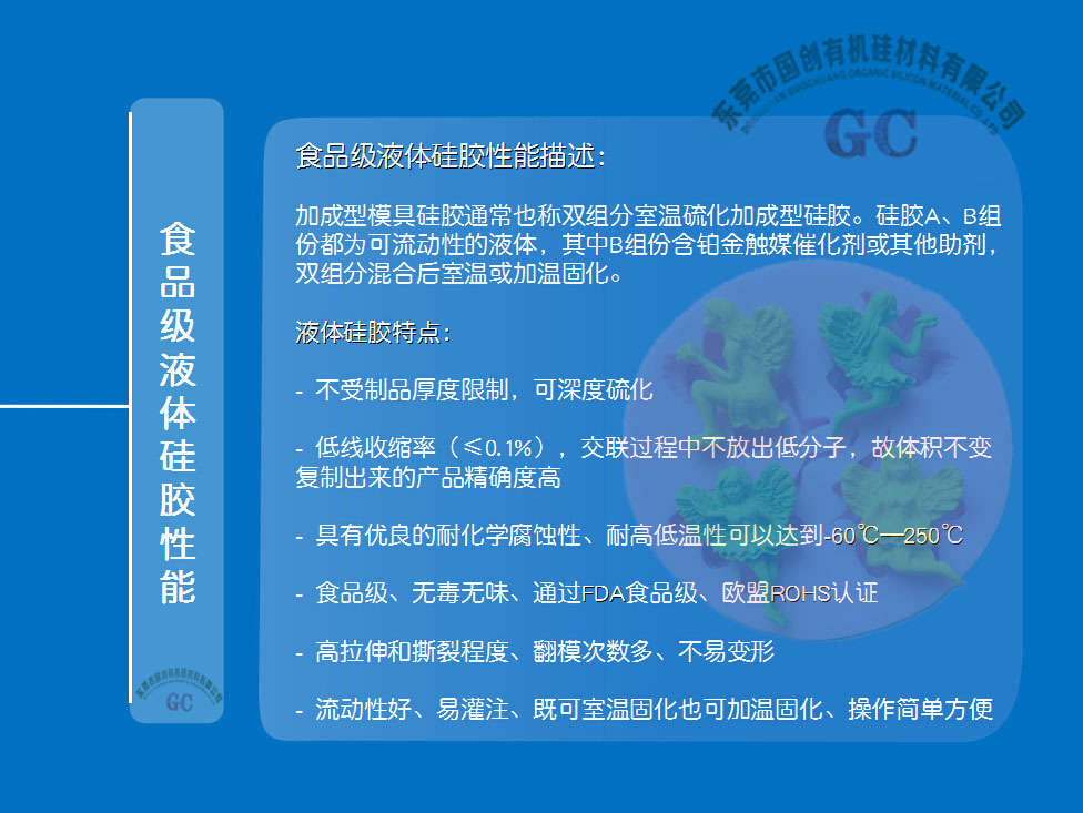 食品级液体硅胶性能