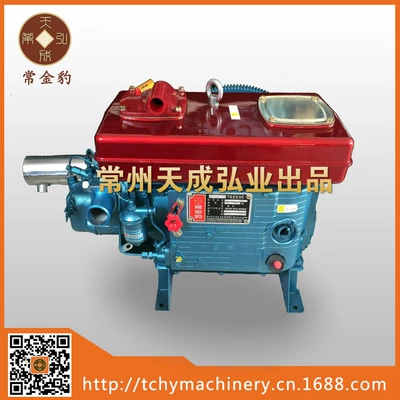 Zs1115B Flat Water Tank Diesel Engine 20 Horsepower with Tricycle Small Four-Wheel Water-Cooled Single-Cylinder Diesel Engine (Avtomobil mühərrikləri)