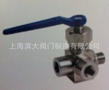 上海濱大閥門制造有限公司生產不銹鋼壓力表三通旋塞閥X14W