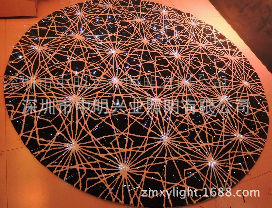 游轮走道地毯光纤灯 酒店led七彩发光地毯灯 婚庆地毯光纤星光灯-阿里巴巴