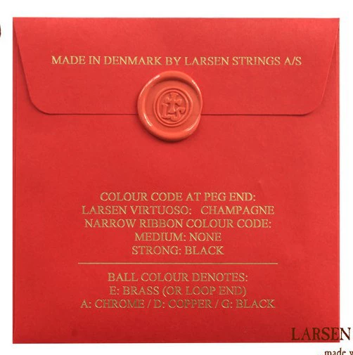Струны для скрипки Denmark La Shengrasson, Virtuoso Master‑class, сольный комплект Estan Larsen