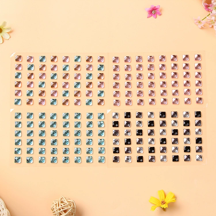 Children's acrylic sticker, Amazon, 48 pieces, 8mm